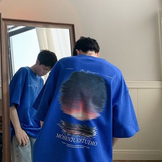 Áo thun cotton ngắn tay màu hoàng hôn dành cho nam