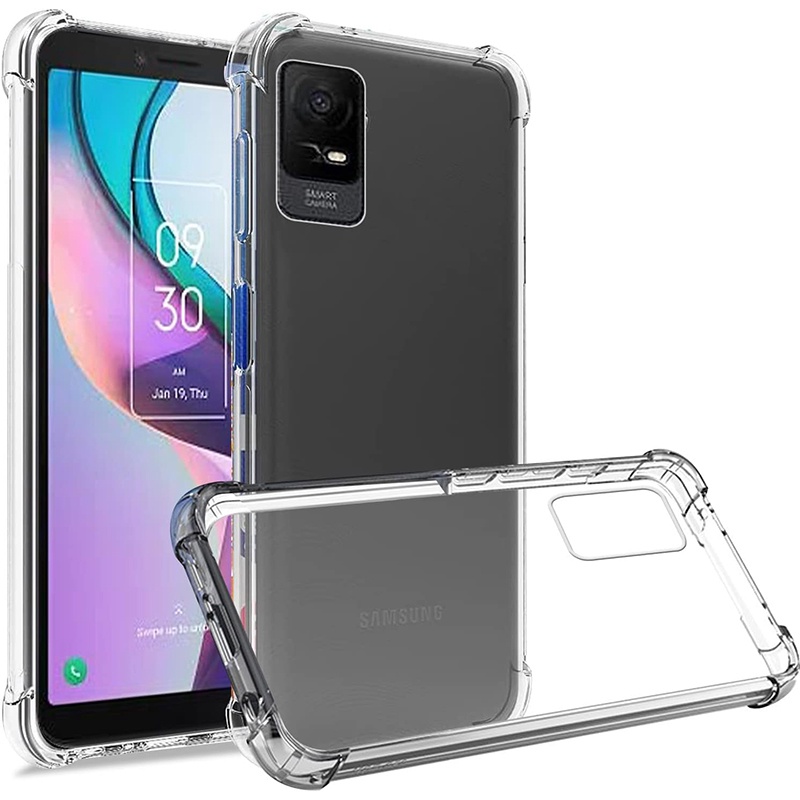 Dành Cho TCL Ion Z 40XE 40SE 408 406 405 403 Vỏ Mềm Chống Sốc Pha Lê Gel Trong Suốt TPU Vỏ Chống Sốc