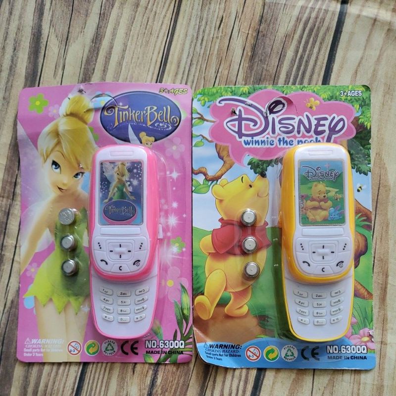 Điện thoại di động nắp trượt đồ chơi (tặng sẵn pin), đồ chơi cho bé