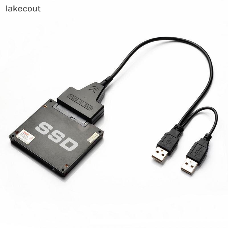 Dây Cáp Nối Ổ Cứng Ngoài SATA Cho Laptop SSD 2.5 Inch HDD Cổng USB 3.0 hye