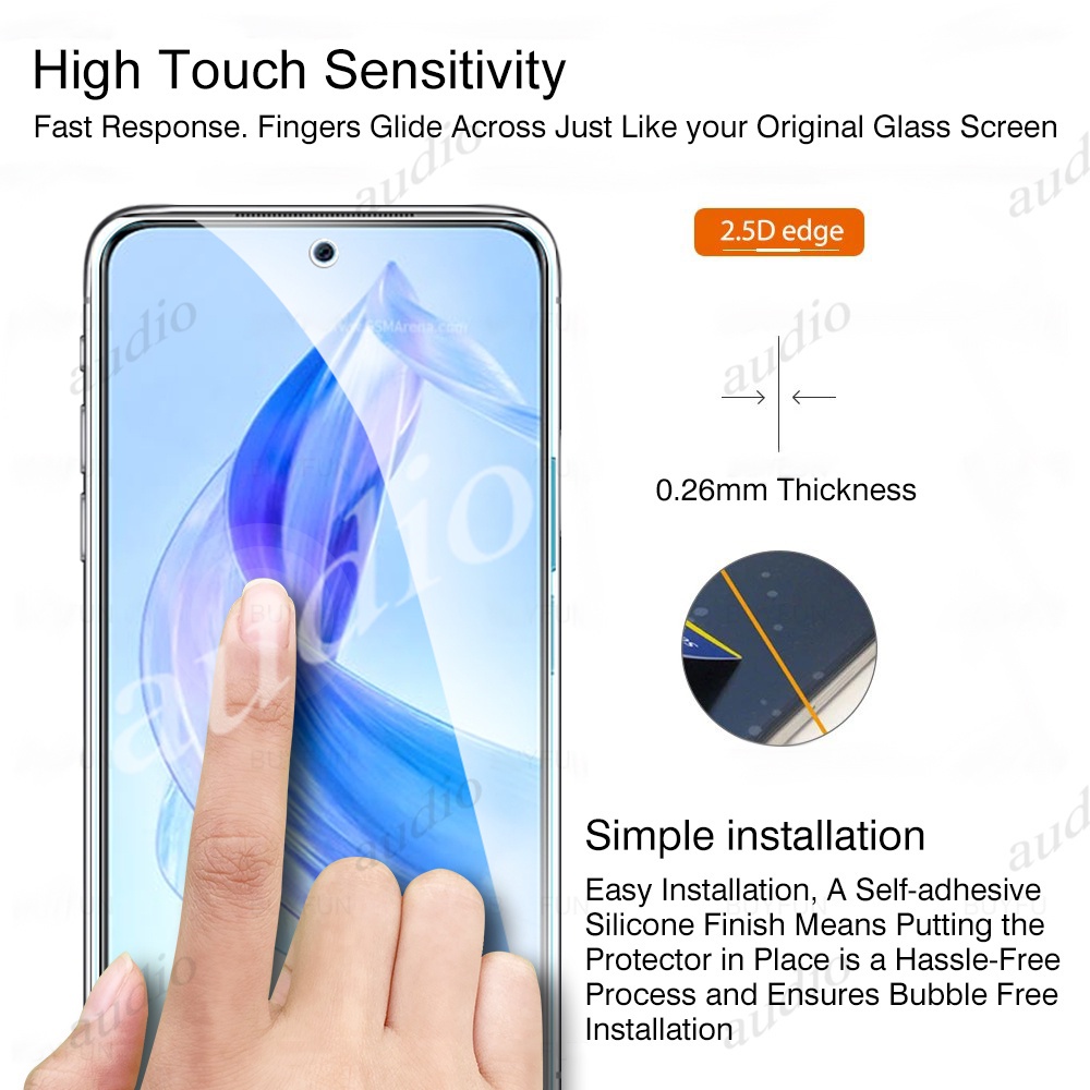 Phim Kính Cường Lực 2in1 Cho Honor 200/90 Lite/200 Lite/90 Lite 5G 2023 Bảo Vệ Màn Hình & Ống Kính Máy Ảnh HD Mềm