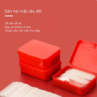 Hộp 60 miếng dán 2 mặt trong suốt SUNNY DAY