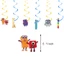 ST2 Numberblocks chủ đề trẻ em trang trí tiệc sinh nhật biểu ngữ bánh topper bóng bay bộ cung cấp TS2