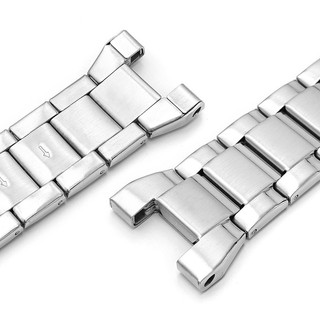 Dây đeo đồng hồ bằng thép không gỉ 304 cho casio gst w300 g 400g b100 s310 s120 s110 w110 dây đeo đồng hồ màu đen bạc đeo tay nam nữ cổ điển