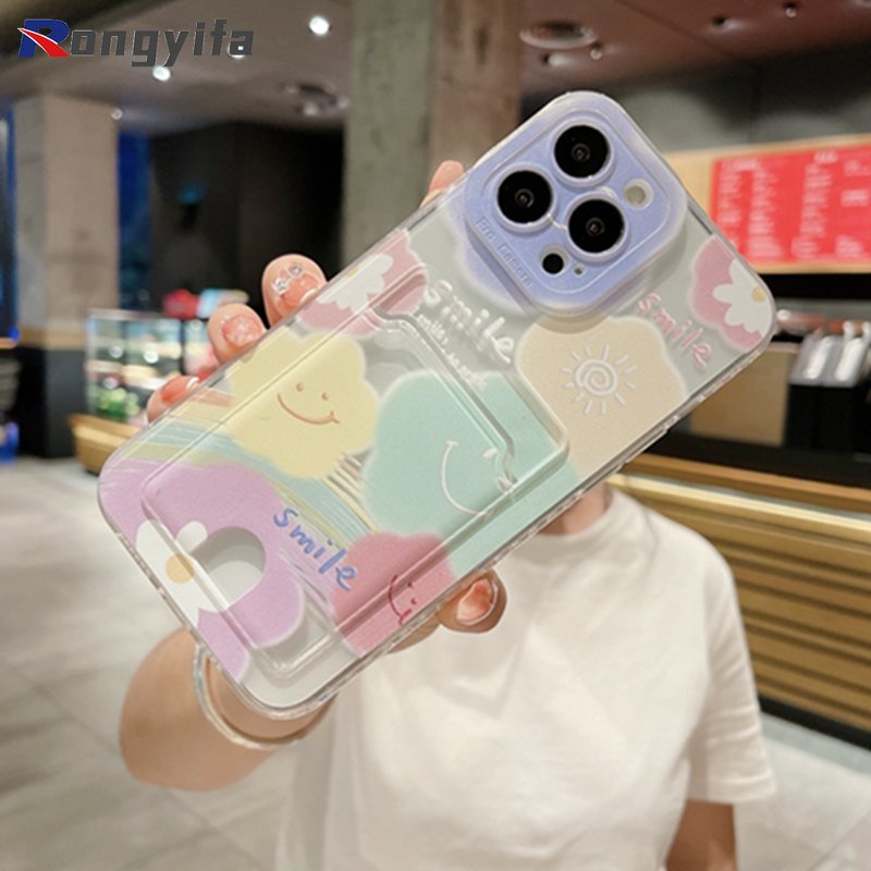 Ốp Điện Thoại Có Ngăn Đựng Thẻ Cho Samsung Galaxy A31 A23 F22 A21S A21 A20S A20 A30 A04S A32 A24 M32 M22 M13 A14 4G A22 A14 A13