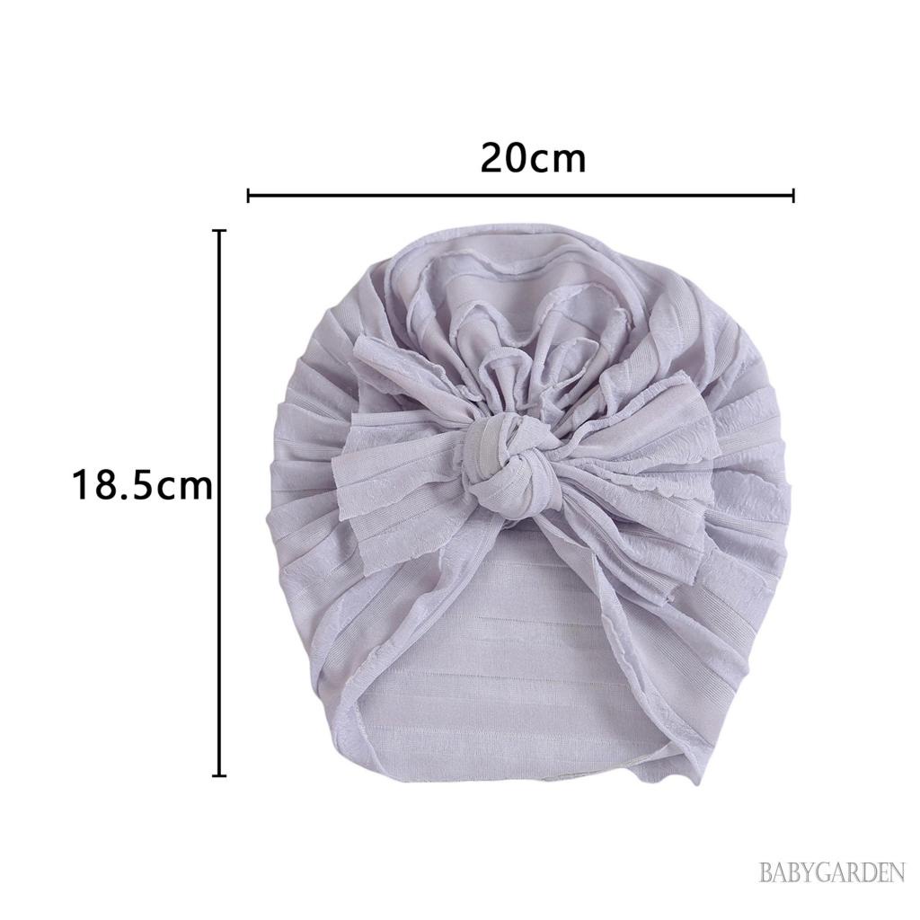 Mũ Turban Thắt Nút Thoáng Khí Thời Trang Mùa Hè Cho Bé Gái