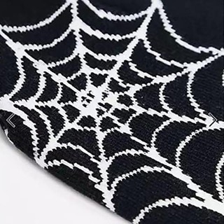 XY đan Mũ Beanie Y2K Beanie Spider Hat Y2k Skullies Beanie Spider Beanie
