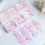 KIN Lấp Lánh Kim Sa Lấp Lánh Phối Móng Tay Nghệ Thuật Hỗn Hợp Trái Tim Hình Ngôi Sao Kim Sa Lấp Lánh Cho UV Gel Ba Lan