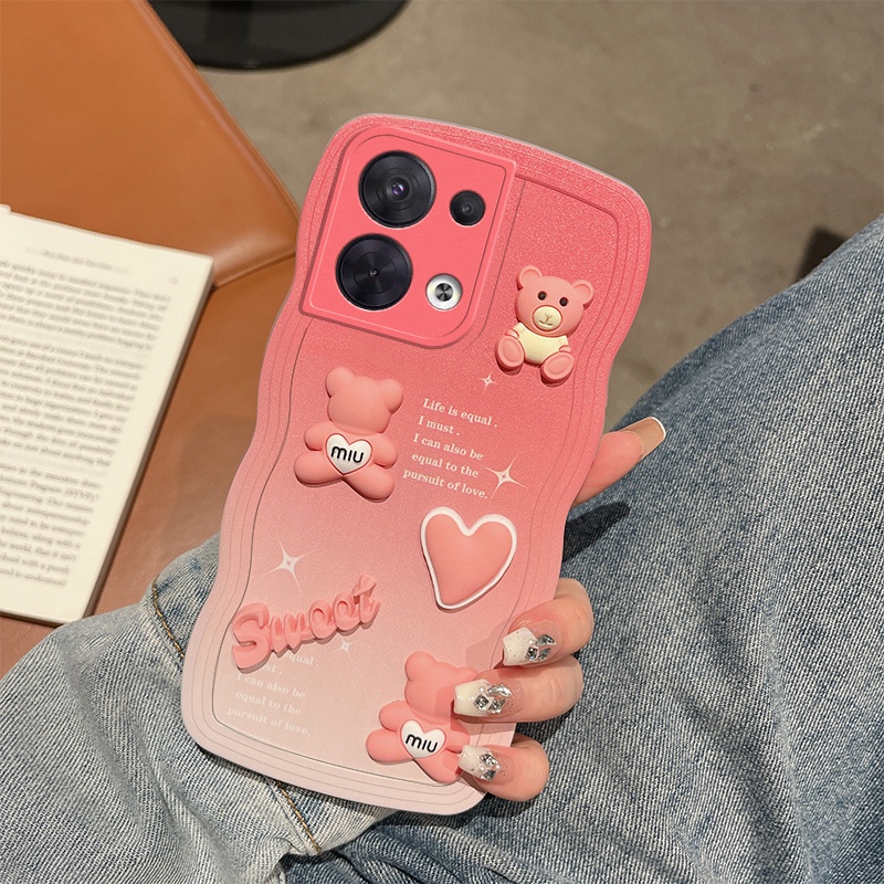 ốp lưng OPPO Reno 8 Ốp Điện Thoại tpu Mềm Hình Hoạt Hình 3D Cho OPPO Reno 8 OPPO Reno8 4G Reno8 5G MMX