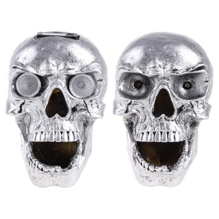Đèn pha LED hình đầu lâu cổ điển HL Đèn pha xe máy độc đáo để trang trí sáng tạo