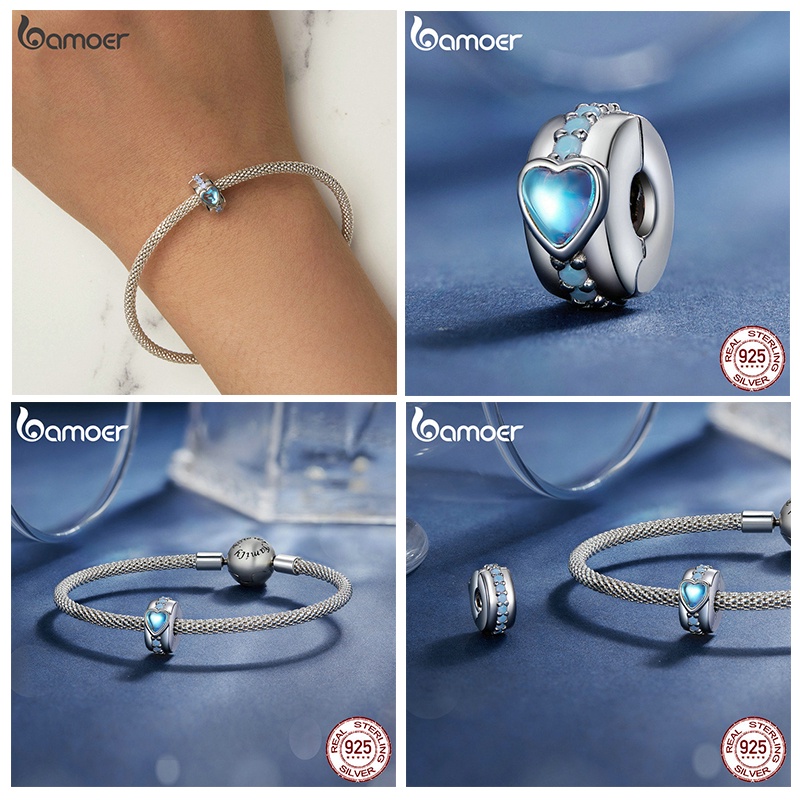 Charm làm trang sức DIY BAMOER bạc S925 SCC2533