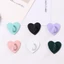 DELMER 2 Chiếc Ốp Lưng Điện Thoại Dính Kawaii Cầm Điện Thoại DIY Ốp Lưng Điện Thoại KPOP Móc Khóa Kim Loại Trái Tim Nhẫn