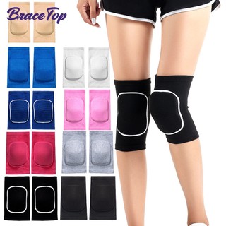 1 / 2 Cặp Đệm Bảo Vệ Đầu Gối Khi Chơi Bóng Chuyền / Tennis / Bóng Chày / Thể Thao Dành Cho Nam Và Nữ