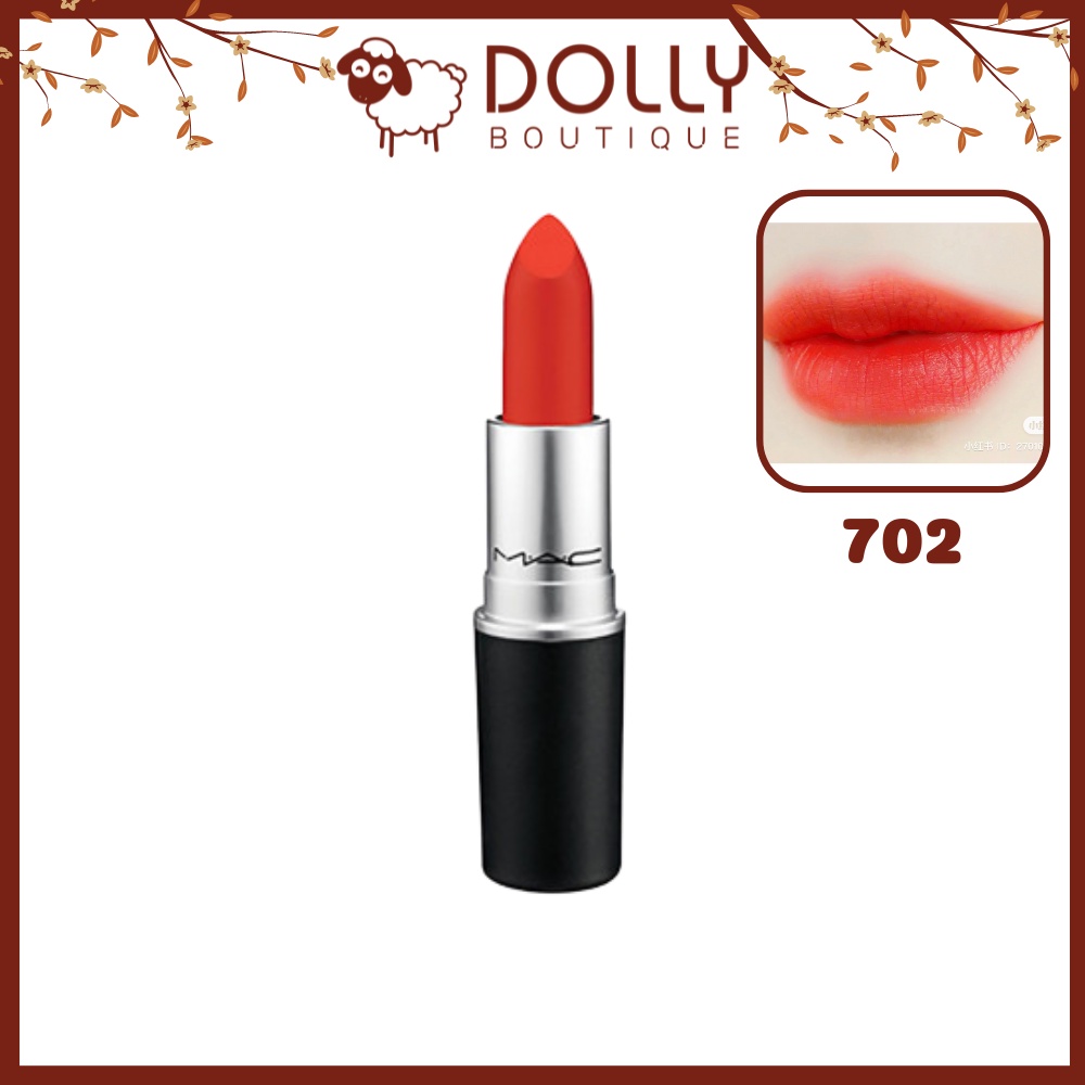 Rouge à Lèvres MAC Matte - Teintes 702 Dangerous + 309 Fresh Moroccan - Neuf Sous Blister
