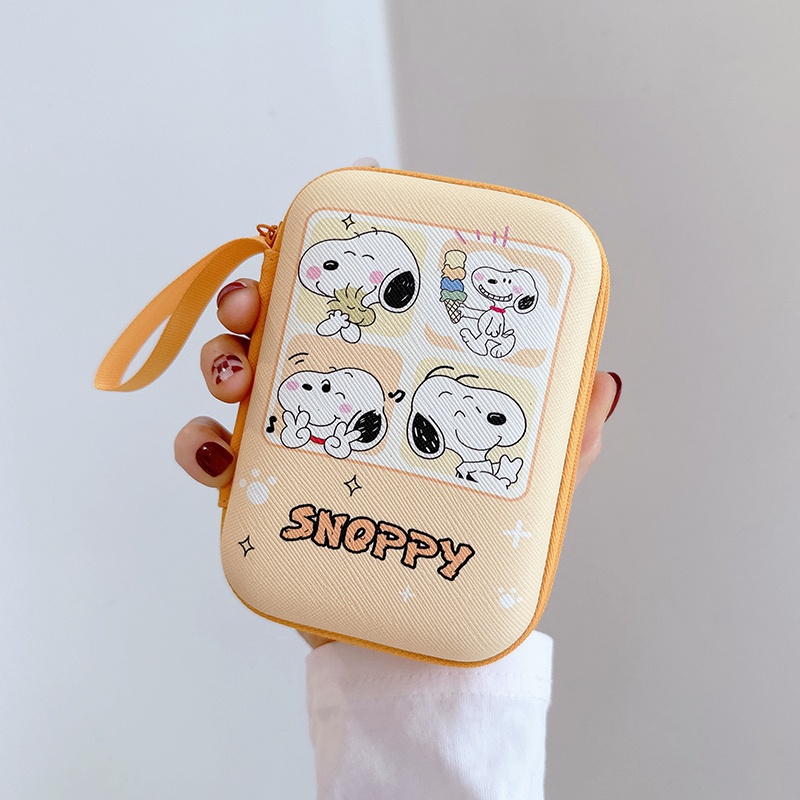 Túi Đựng Dây Cáp / Dây Cáp / Cục Sạc / Pin Hình Doraemon Dễ Thương