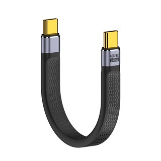 R * Cáp USB C tốc độ cao Type C Cáp sạc nam sang Type C 240W Sạc nhanh Video 8K 40Gbps cho điện thoại linh hoạt