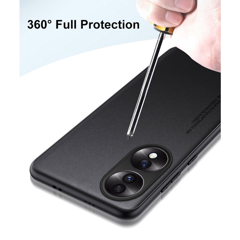 Dành Cho Honor 70 5G Họa Tiết Da Thời Trang Ốp điện thoại TPU Mềm Khung Bảo Vệ