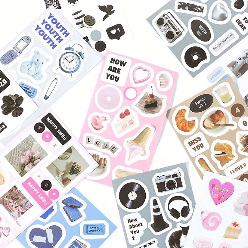 Bộ 20 Tấm Sticker Giấy Dán Trang Trí Sổ Tay DIY Hình Bánh Mì Dễ Thương ...