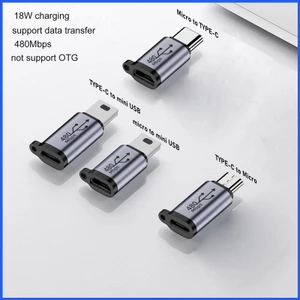 Đầu Chuyển Đổi UTAKEE Micro USB Mini Type-C Sang USB