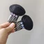 DELMER Puff Hair Head Cushion, Miếng bọt biển vô hình DIY Dụng cụ tạo kiểu tóc, Kẹp tóc lấp lánh Phụ kiện tóc bện Bun Bump It Up Volume Hair Base Girl