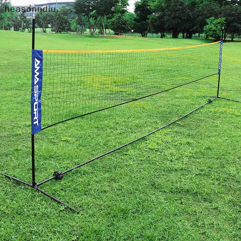 Heasonndu Di Động Gấp Tiêu Chuẩn Lưới Cầu Lông Trong Nhà Thể Thao Ngoài Trời Bóng Chuyền Huấn Luyện Tennis Lưới Vuông Lưới VN