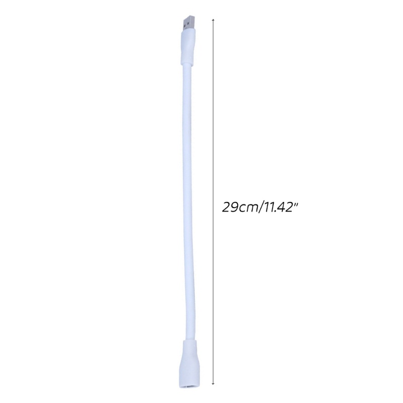 Cinnan Ống kim loại linh hoạt Cáp mở rộng ánh sáng USB Chức năng truyền dữ liệu