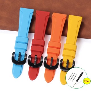 TISSOT Dây Đeo Silicone 22mm 24mm 26mm Cho Đồng Hồ Thông Minh Citizen Mido