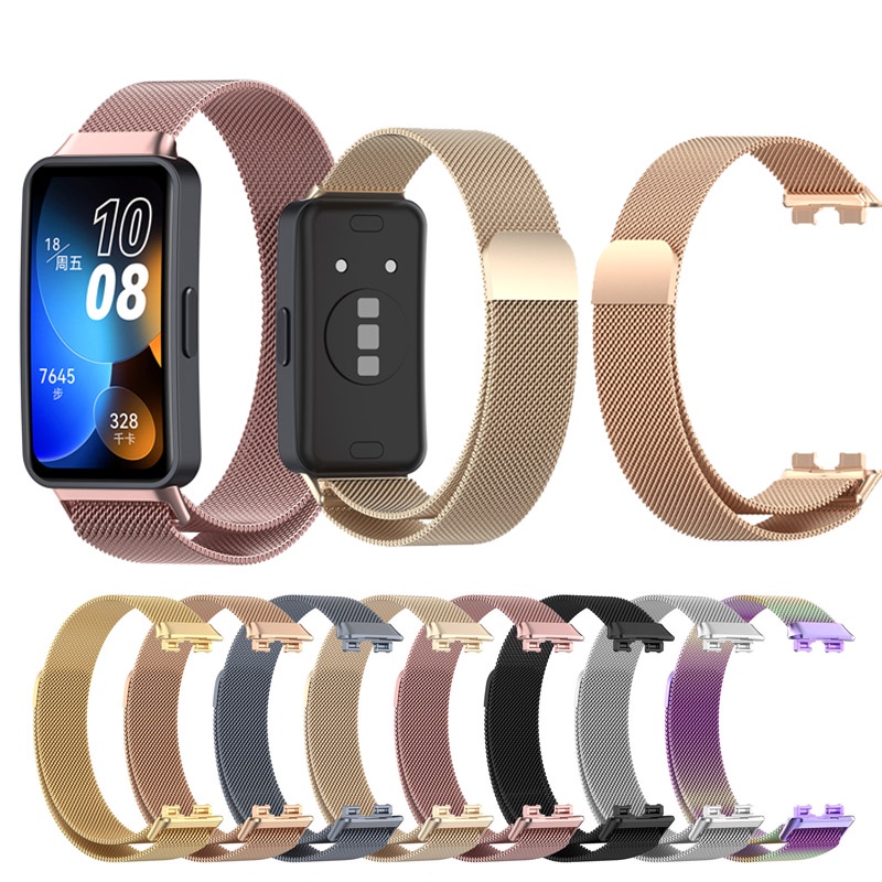 Dây Đeo Inox Milanese Cho Đồng Hồ Thông Minh Huawei Band 8 Shopee