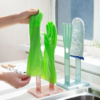 Giá đỡ máy sấy đa năng Lumelamp, giá phơi có thể tháo rời màu xanh/hồng, móc treo găng tay làm sạch tái sử dụng, dùng cho nhà bếp