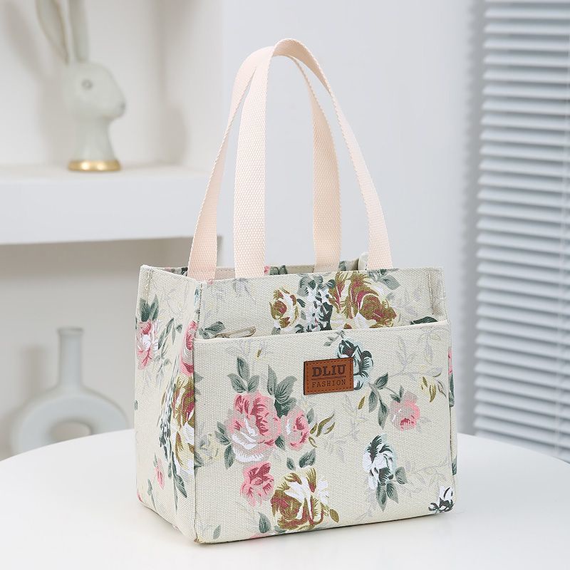 Túi Đựng Hộp Cơm Cách Nhiệt Tiện Lợi Xinh Xắn Túi bento  Túi hộp cơm trưa  Túi tote  Túi tote cotton  Túi xách bento  Túi ăn trưa xách tay  Túi đựng cơm bento  Túi đựng thức ăn cho sinh viên  Túi Bento Canvas  Túi ăn trưa  Túi đựng thức ăn.