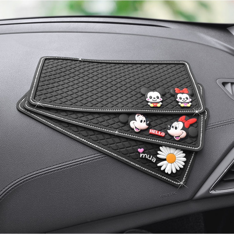 Thảm Dán Chống Trượt Chịu Nhiệt Độ Cao 26x15cm Cho Điện Thoại Gps