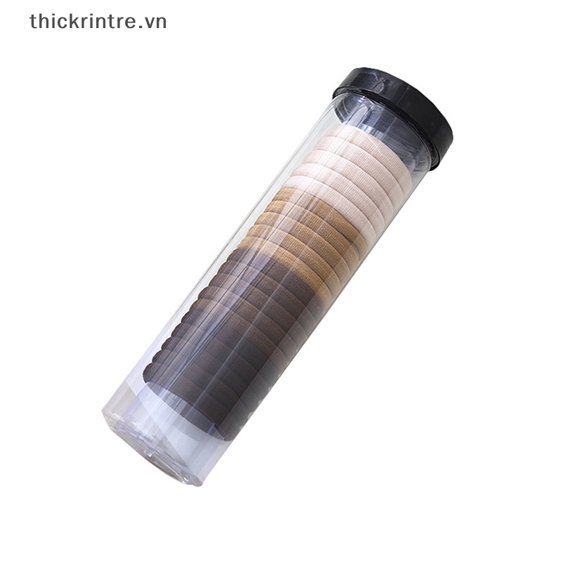 Set 20 Dây Buộc Tóc Cao Su Co Giãn In Họa Tiết Hoạt Hình Màu Kẹo Cho Nữ