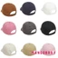Mgg-kids Mũ Chống Nắng Bóng Chày Phong Cách Thường Ngày Màu Trơn Có Thể Điều Chỉnh Cotton Polyester Mùa Hè Phụ Kiện Ngoài Trời