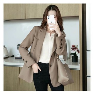 Áo Khoác Dáng Rộng Phong Cách Hàn Quốc Thời Trang Xuân Thu 2022 Mới Cho Nữ