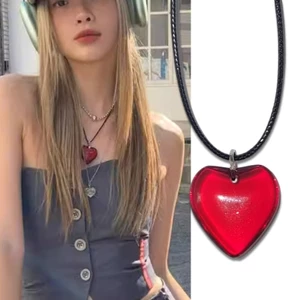 GODD Trái Tim Vòng Cổ Nữ Tính Khí Niche Lưới Đỏ Xương Đòn Dây Xích Phiên Bản Hàn Quốc Sinh Viên Có Thể Điều Chỉnh Dây Xích Trang Sức