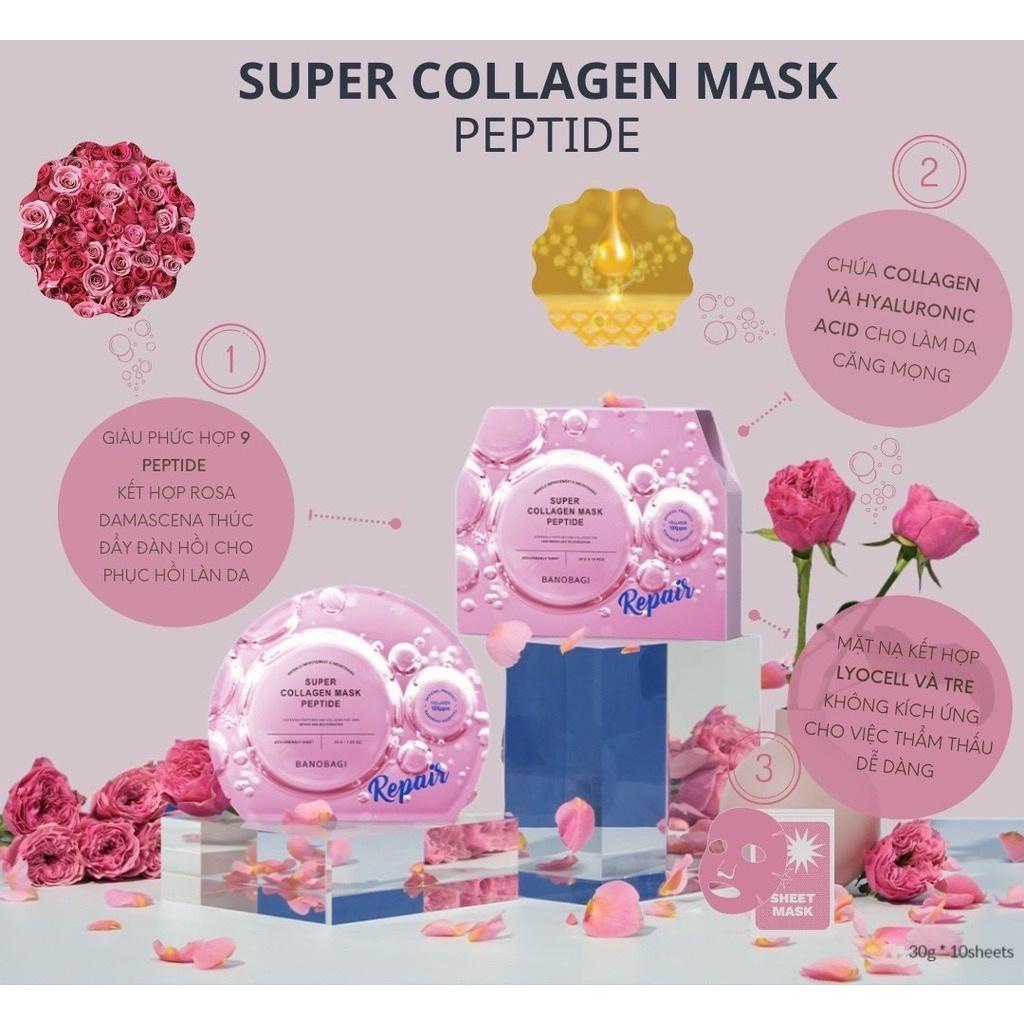 Ảnh Mặt Nạ Dưỡng Ẩm, Tăng Đàn Hồi Da, Căng Mướt Banobagi Super Collagen Mask  Daily Beauty 2