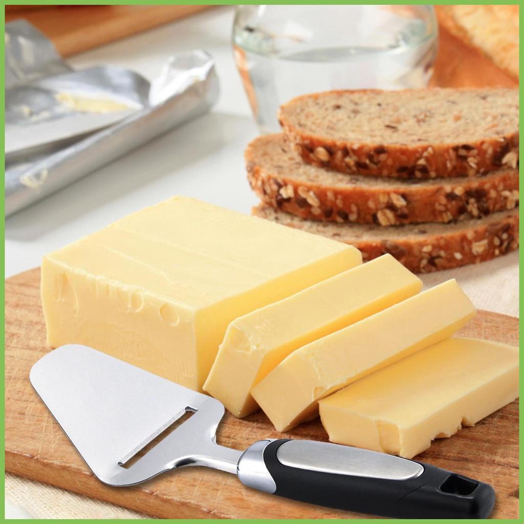 Cheese slicer thép không gỉ heavy duty cheese shaver shovelmulti-function cheese slicer cake pizza shovel gelhvn