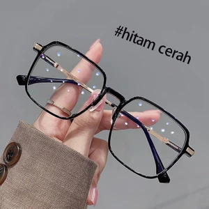 Gọng kính cận 0.25° ~ -5.25° cho nam nữ, mắt kính chống ánh sáng xanh, tròng tháo rời, kèm dịch vụ COD TX-077