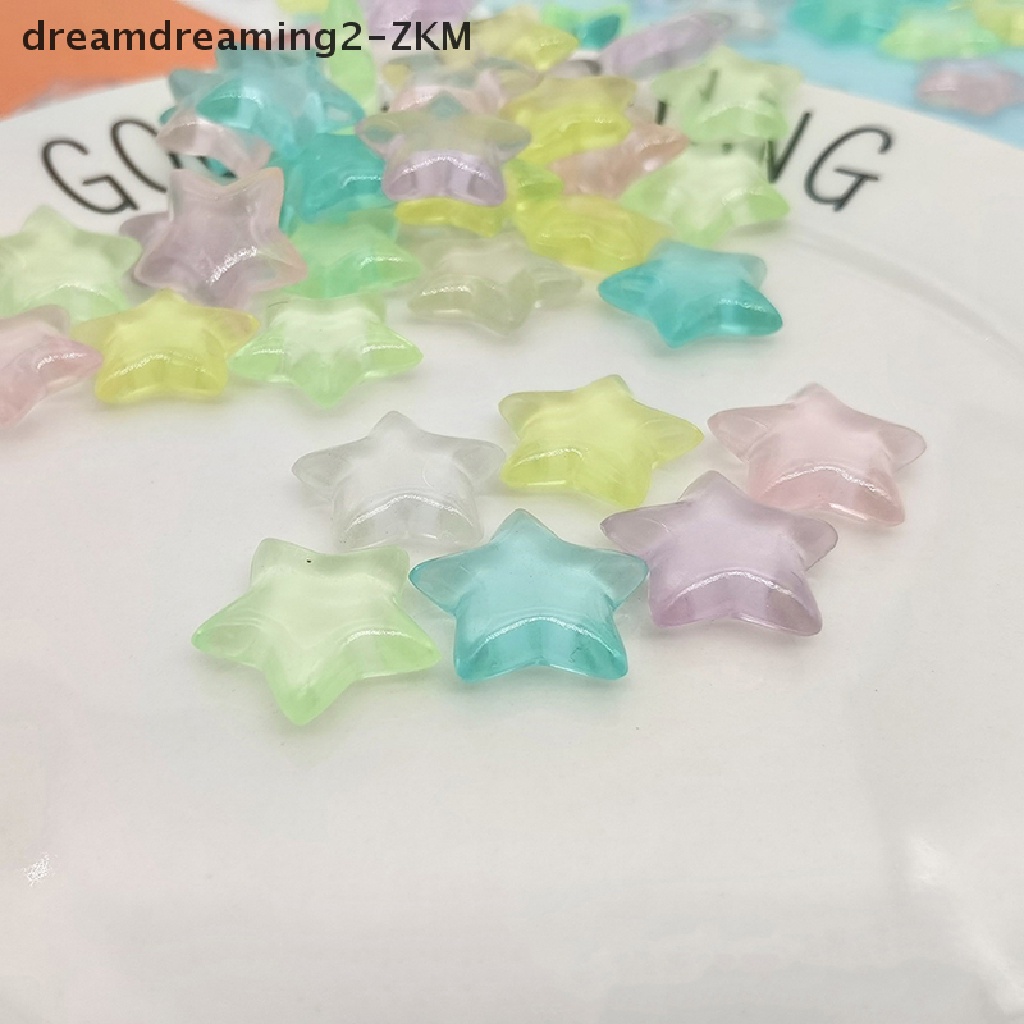 [dreamdreaming] 10Pc Dạ Quang Nhựa Ngôi Sao Ô Tô Bảng Điều Khiển Đồ Chơi Búp Bê Nhân Vật Trang Trí Sân Vườn Nhà [zkm]