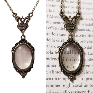 GODD Monocle Kính lúp Vòng cổ Mini Di động Monocle Trang sức Treo mặt dây chuyền kính cường lực để đọc bản đồ báo