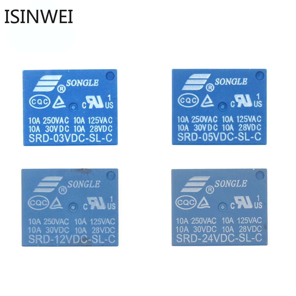 Rơ Le SRD-03VDC-SL-C SRD-05VDC-SL-C SRD-12VDC-SL-C SRD-24VDC-SL-C 05V ...