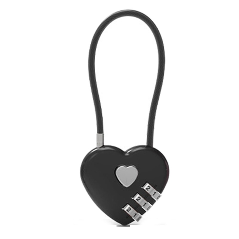 Cinna Mini Code Lock Ổ khóa kết hợp cho túi du lịch Vali Dây dài-Lock
