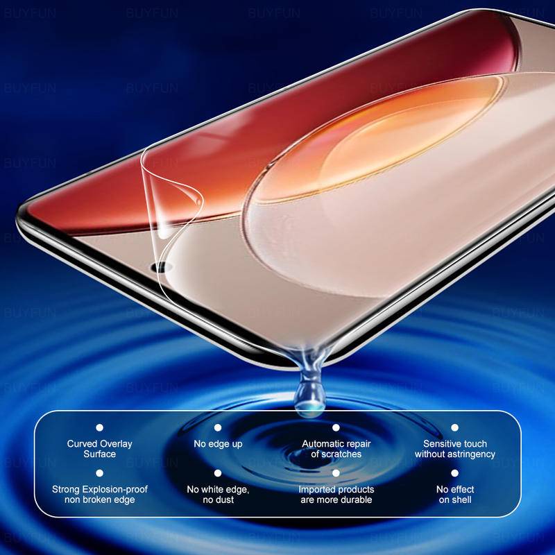 4 Phim Hydrogel Cho Vivo V27 V23 V20 V17 V15 V11 Pro V19 V17 Neo Bảo Vệ Màn Hình Cho Vivo V27e V25e V23e V21s V20SE V11i V3 MAX V5 Lite V5S V7 Plus V9 Thanh Niên Chống Vân Tay