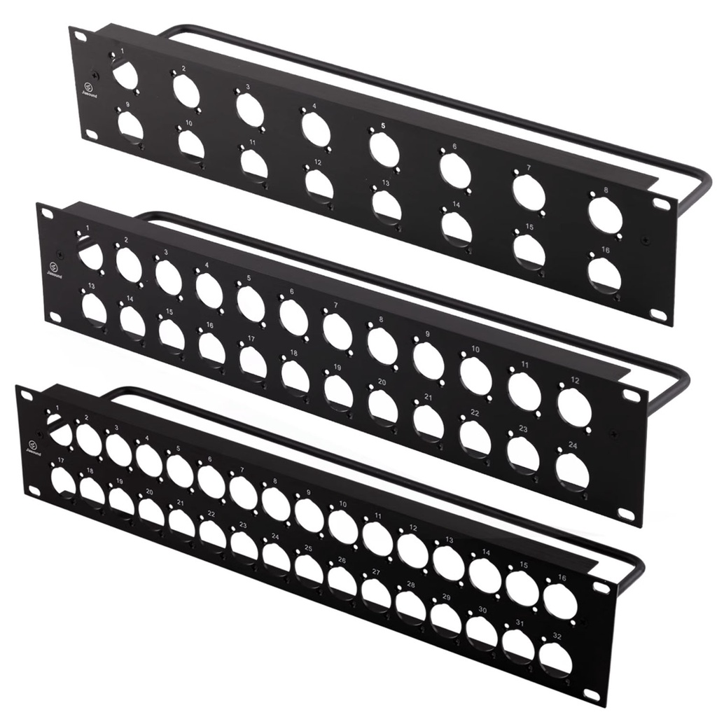 Khung Gắn Bảng Điều Khiển Chức Năng Bay 1U 2U 8 12 16 24 Chiều XLR ...
