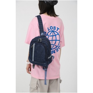 Ba Lô Denim Thời Trang Nhật Bản Dành Cho Nữ