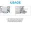 FAVORITEGOODS 10 Bộ lọc CPAP, Bộ lọc bọt dùng một lần tiện lợi, Phụ kiện CPAP siêu mịn|Dành cho khí nén Remed