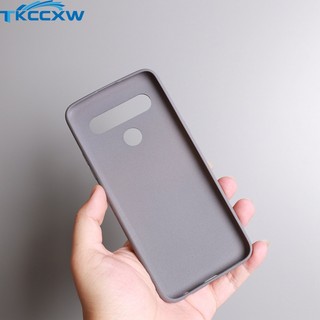 Dành Cho LG G9 Velvet K61 K71 K42 K52 K62 K51S K41S Stylos 6 7 Q6 Q7 G6 Ốp Lưng Chống Vân Tay Mờ Cát Silicon Mềm