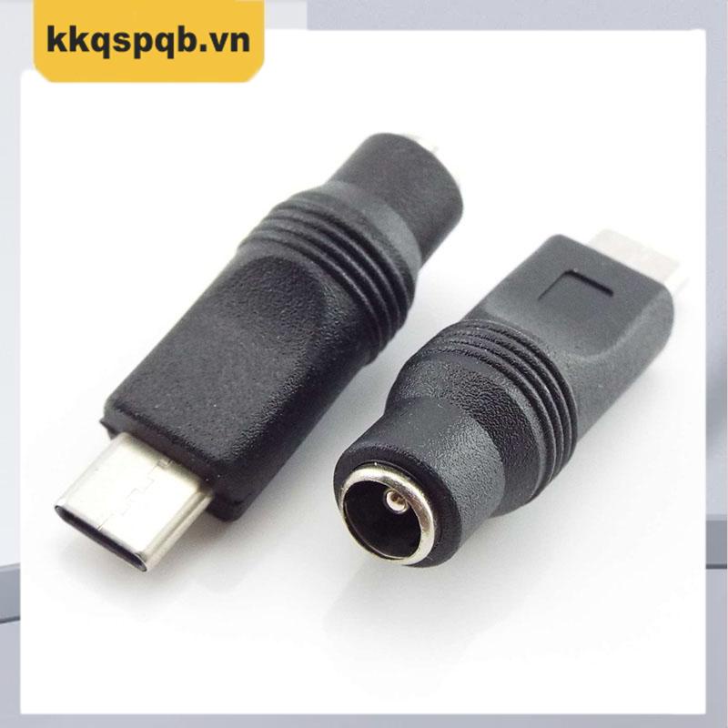 Đầu Chuyển Đổi Nguồn Usb Dc 55x21mm Sang Type C Cho Laptop Notebook Pc Vnk3 Shopee Việt Nam 6265