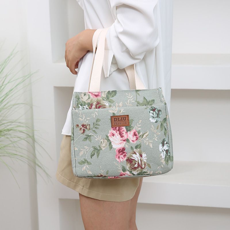 Túi Đựng Hộp Cơm Cách Nhiệt Tiện Lợi Xinh Xắn Túi bento  Túi hộp cơm trưa  Túi tote  Túi tote cotton  Túi xách bento  Túi ăn trưa xách tay  Túi đựng cơm bento  Túi đựng thức ăn cho sinh viên  Túi Bento Canvas  Túi ăn trưa  Túi đựng thức ăn.