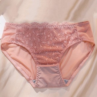 Quần Lót Nữ Ren Sexy Vải Lụa Lạnh Thoáng Khí Thoải Mái Quyến Rũ Dành Cho Nữ